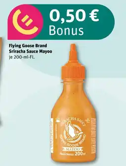 REWE Flying goose brand sriracha sauce mayoo Angebot