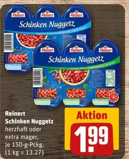 REWE Reinert schinken nuggetz Angebot
