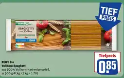 REWE Rewe bio vollkorn-spaghetti Angebot
