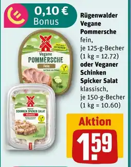 REWE Rügenwalder vegane pommersche Angebot