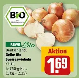 REWE Rewe bio gelbe bio speisezwiebeln Angebot