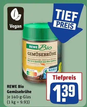 REWE Rewe bio gemüsebrühe Angebot