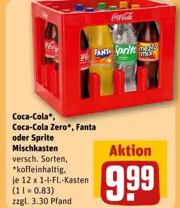 REWE Coca-cola mischkasten Angebot