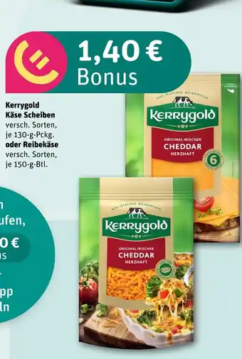 REWE Kerrygold käse scheiben oder reibekäse Angebot