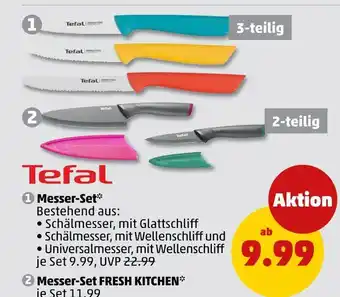 PENNY Tefal messer-set oder messer-set fresh kitchen Angebot