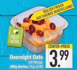 Edeka Obst werk overnight oats mit mango Angebot
