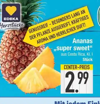 Edeka Edeka ananas „super sweet“ Angebot