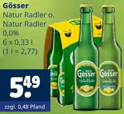 Getränkewelt Gösser Natur Radler Angebot
