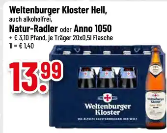 trinkgut Weltenburger kloster hell Angebot
