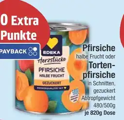 Edeka Edeka herzstücke pfirsiche halbe frucht Angebot
