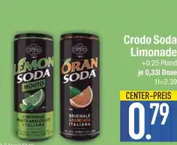 Edeka Crodo lemon soda Angebot