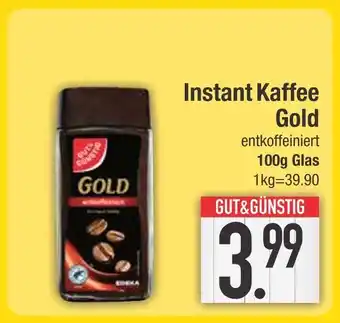 Edeka Gut & günstig instant kaffee gold Angebot