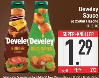 Edeka Develey burger sauce Angebot