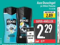 Edeka Axe duschgel ice chill Angebot