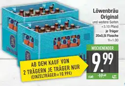 Edeka Löwenbräu original und weitere sorten Angebot