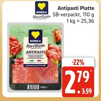 Marktkauf Edeka antipasti platte Angebot