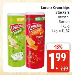 Marktkauf Lorenz crunchips stackers Angebot