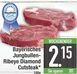 Edeka Bayerisches jungbullen-ribeye diamond cutsteak Angebot
