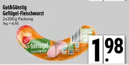 Edeka Gut&günstig geflügel-fleischwurst Angebot