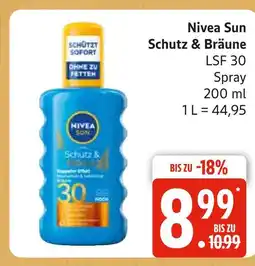 Marktkauf Nivea sun schutz & bräune Angebot