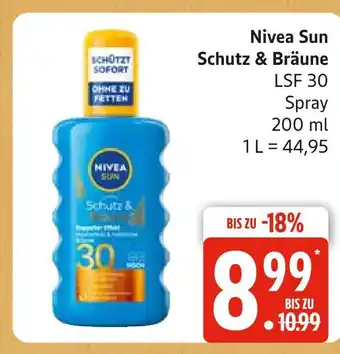 Marktkauf Nivea sun schutz & bräune Angebot