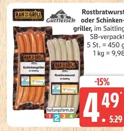 Marktkauf Gutfleisch rostbratwurst Angebot