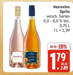 Marktkauf Vescovino spritz Angebot