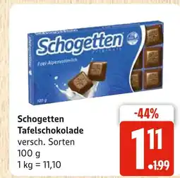Marktkauf Schogetten tafelschokolade Angebot