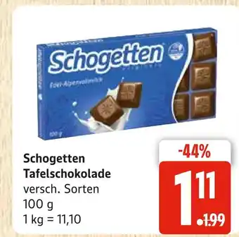 Marktkauf Schogetten tafelschokolade Angebot