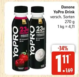 Marktkauf Danone yopro drink Angebot