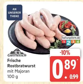 Marktkauf Gutfleisch frische rostbratwurst Angebot