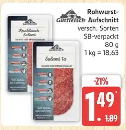 Marktkauf Gutfleisch rohwurst-aufschnitt Angebot