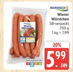 Marktkauf Nordisch wiener würstchen Angebot