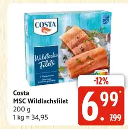 Marktkauf Costa msc wildlachsfilet Angebot