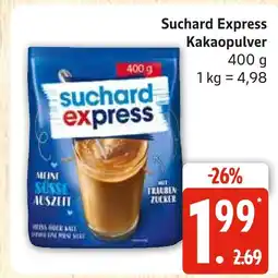 Marktkauf Suchard express kakaopulver Angebot