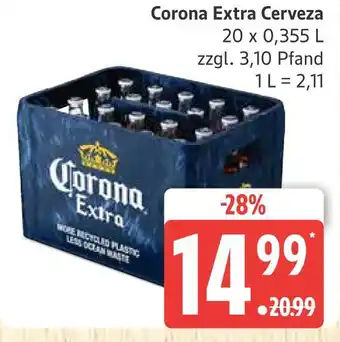Marktkauf Corona extra cerveza Angebot