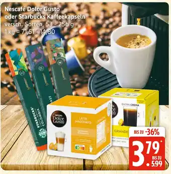 Marktkauf Nescafé dolce gusto Angebot