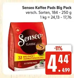 Marktkauf Senseo kaffee pads big pack Angebot