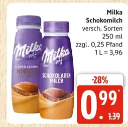 Marktkauf Milka schokomilch Angebot