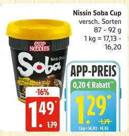 Marktkauf Nissin soba cup Angebot