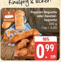 Marktkauf Backshop peperoni baguette Angebot