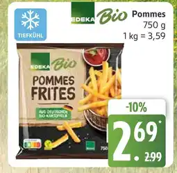 Marktkauf Edeka bio pommes frites Angebot