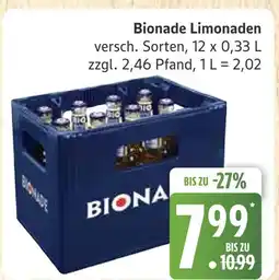 Marktkauf Bionade limonaden Angebot