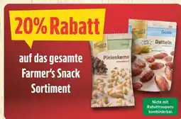 Marktkauf Farmer's snack 20% rabatt Angebot