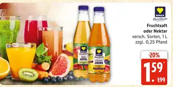 Marktkauf Edeka herzstücke fruchtsaft Angebot