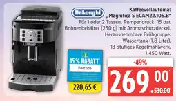 Marktkauf Delonghi magnifica s ecam22.105.b Angebot