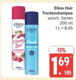 Marktkauf Elkos hair trockenshampoo cherry love Angebot
