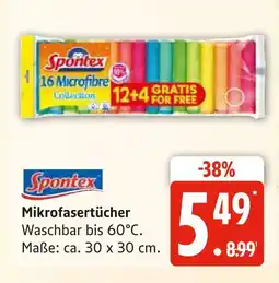 Marktkauf Spontex mikrofasertücher Angebot