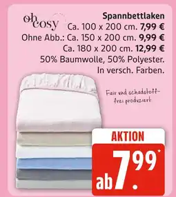 Marktkauf Oh cosy spannbettlaken Angebot