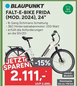 Marktkauf Blaupunkt falt-e-bike frida (mod. 2024), 24 Angebot